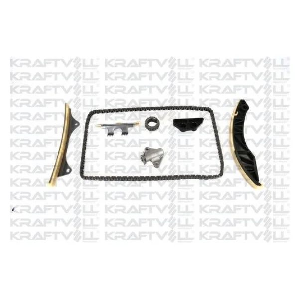 Kraftvoll 12100071 Eksantrik Zincir Seti İ20 1.2 Benzinli 2013-İ10 1.2 2013-G4la Motor 7 Parça 2432103010 - Görsel 2