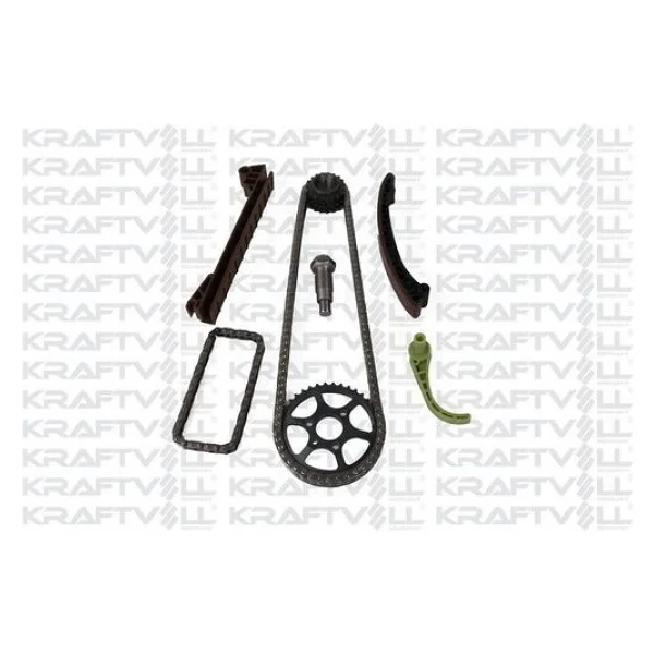 Kraftvoll 12100021 Eksantrik Zincir Seti Om668 W168 98-04 Vaneo 414 02-05 A6680520216 - Görsel 2