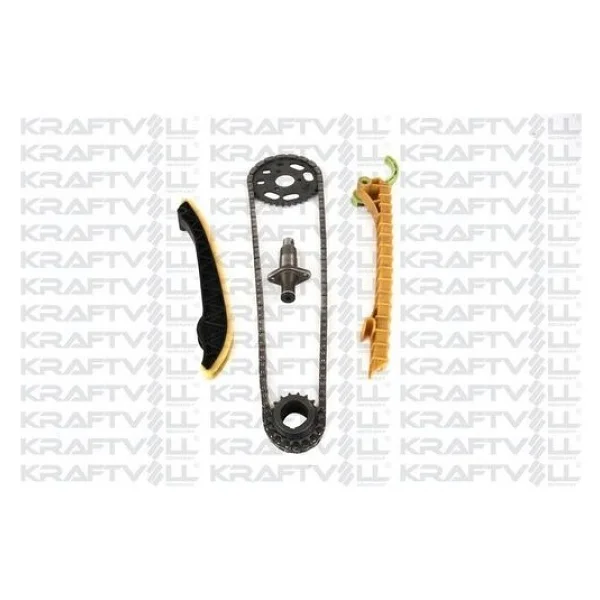 Kraftvoll 12100017 Eksantrik Zincir Seti M166 A-Serisi W168 97-04 Vaneo 414 02-04 A1660520003 - Görsel 2