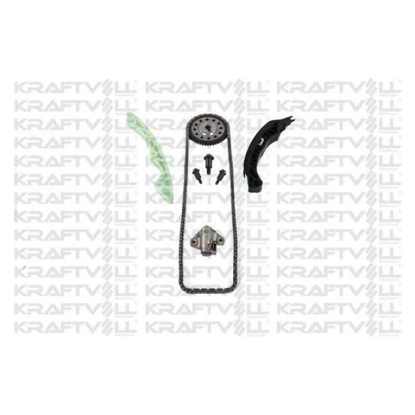 Kraftvoll 12100028 Eksantrik Zincir Seti M132 Fortwo Coupe 451 07-Fortwo Cabrio 451 07-Fortwo Coupe 451 07- A1320500069 - Görsel 2