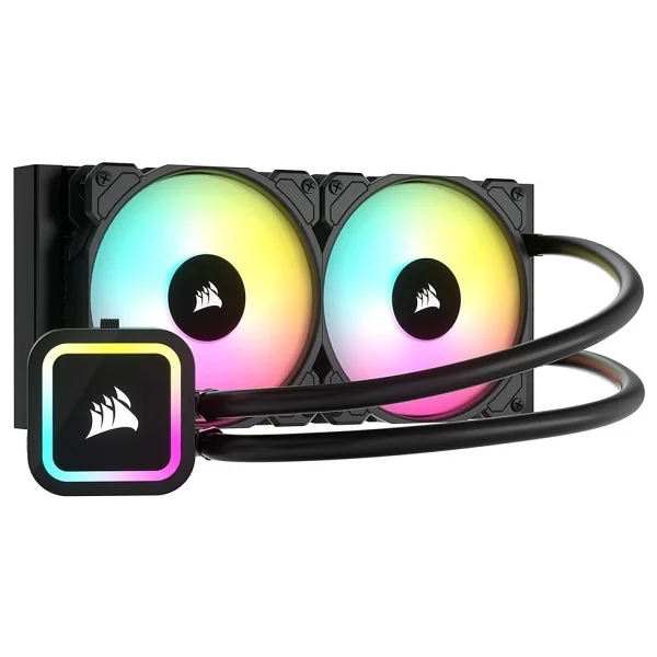 Corsair İcue H100x RGB Elıte Cw-9060065-Ww2 240 Mm İşlemci Sıvı Soğutucu - Görsel 4