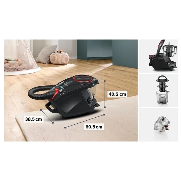 Bosch Serie 8 Bgs7pow2 800 W Toz Torbasız Elektrikli Süpürge - Görsel 8