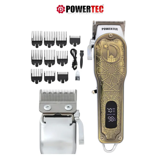 Powertec Tr-6600 Saç Kesme Makinesi - Görsel 9