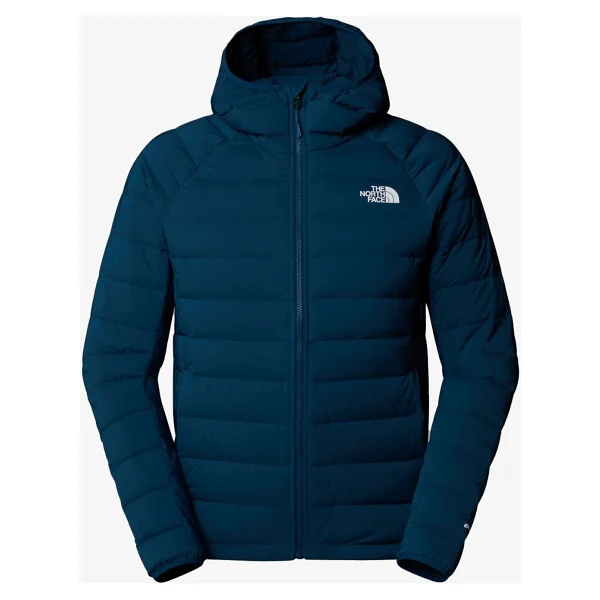 The North Face Belleview Stretch Down Nf0a7uje1no1 Kapüşonlu Lacivert Erkek Şişme Mont - Görsel 7