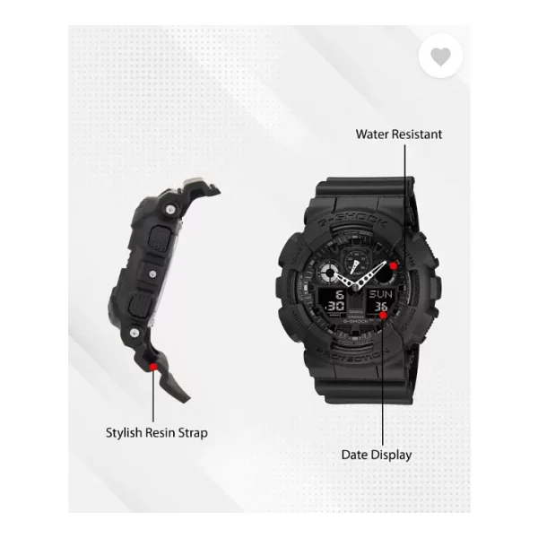Casio G-Shock Ga-100-1a1dr Erkek Kol Saati - Görsel 8