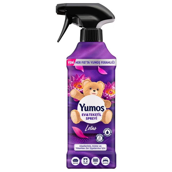 Yumoş Lotus Yıkaması Zor Eşyalar İçin Sprey 450 Ml - Görsel 2