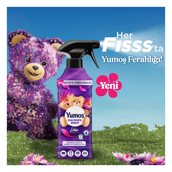 Yumoş Lotus Yıkaması Zor Eşyalar İçin Sprey 450 Ml - Görsel 3