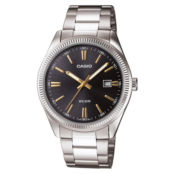 Casio Standart Mtp-1302d-1a2vdf Siyah Erkek Kol Saati - Görsel 8
