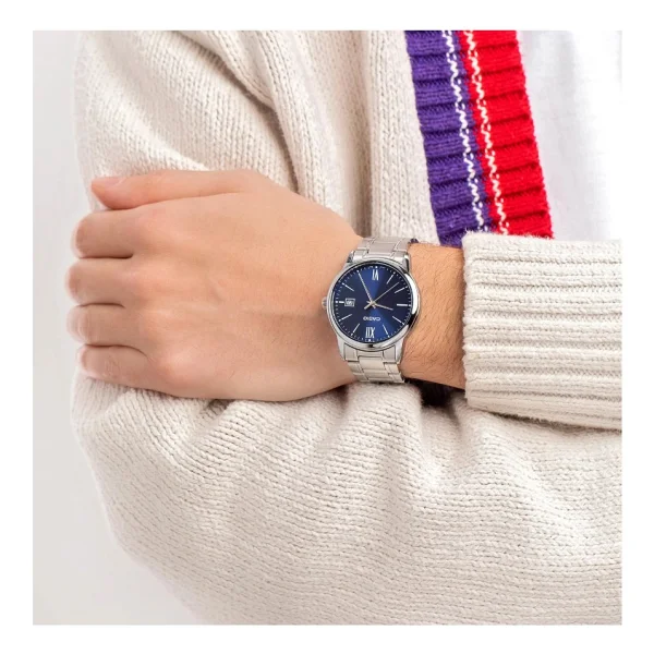 Casio Mtp-V002d-2b3udf Erkek Kol Saati - Görsel 3