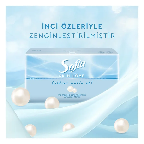 Sofia Skin Love Mendil 100'lü - Görsel 4