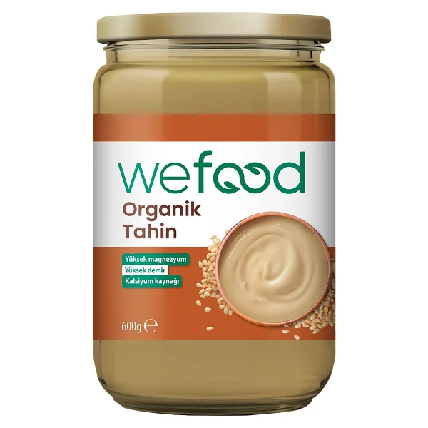 Wefood Organik Tahin 600 Gr 3'lü - Görsel 7