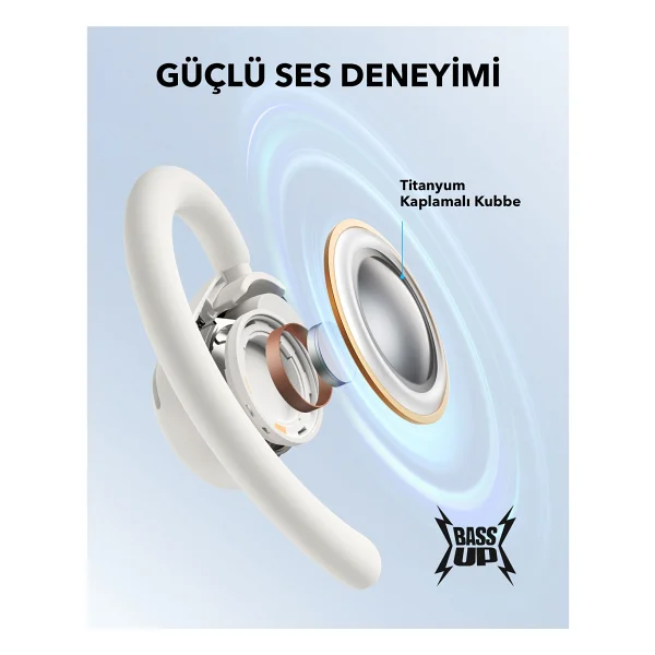 Anker Soundcore V20i TWS Open Ear Bluetooth Kulaklık - Görsel 3