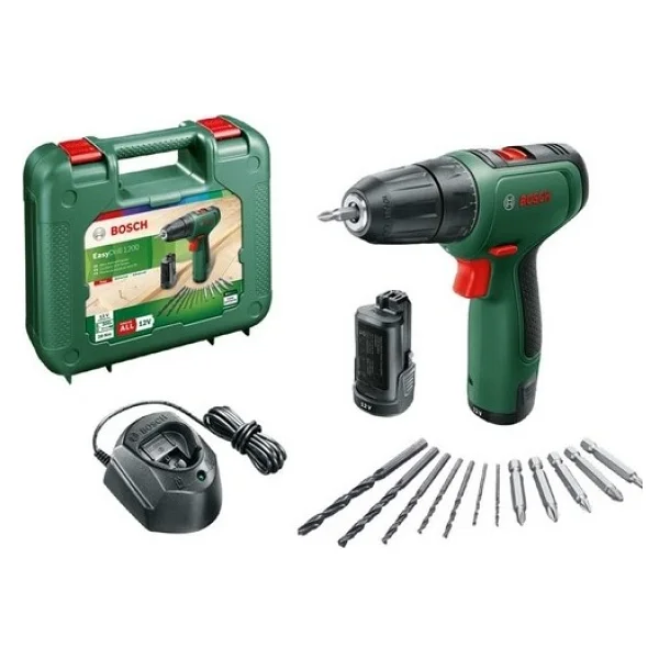 Bosch Easydrill 1200 Çift Akülü 1.5 Ah Vidalama Makinesi - Görsel 8