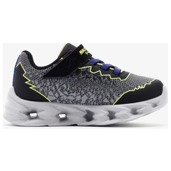 Skechers Vortex 2.0-Zorento 400603n Bkyl Gri-Siyah Bebek Spor Ayakkabı - Görsel 3