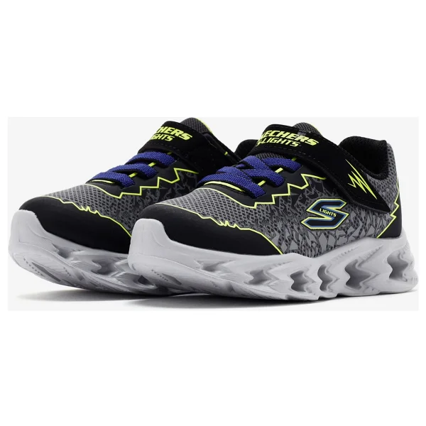 Skechers Vortex 2.0-Zorento 400603n Bkyl Gri-Siyah Bebek Spor Ayakkabı - Görsel 4