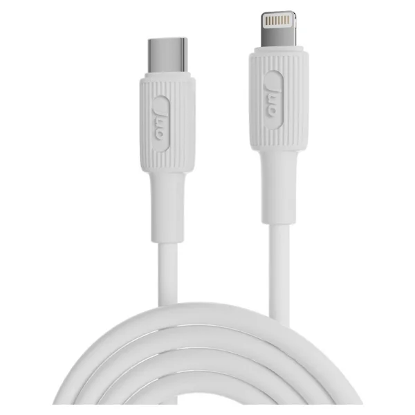 Juo Jcbs271-W 1 M Beyaz Type-C To Lightning Hızlı Şarj Kablosu - Görsel 6