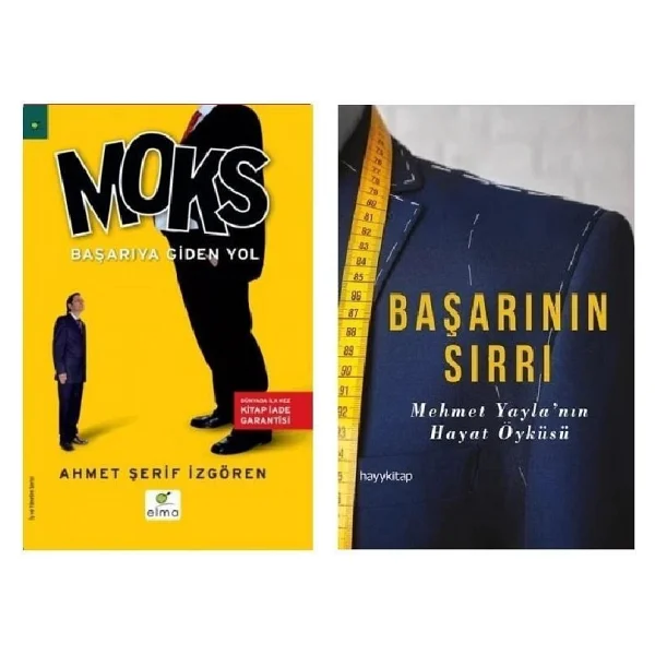 Başarının Sırrı + Moks Başarıya Giden Yol 2 Kitap - Görsel 2