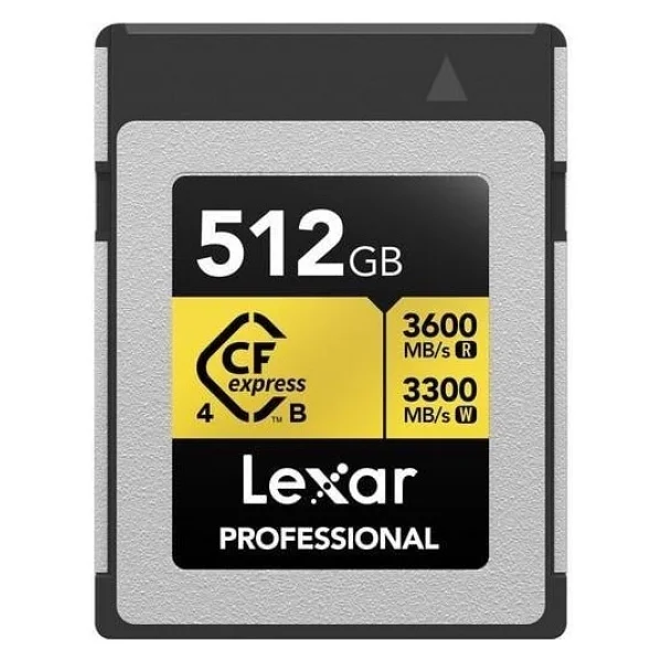 Lexar Professional Gold CFexpress 4.0 Type-B 512 GB Hafıza Kartı - Görsel 2