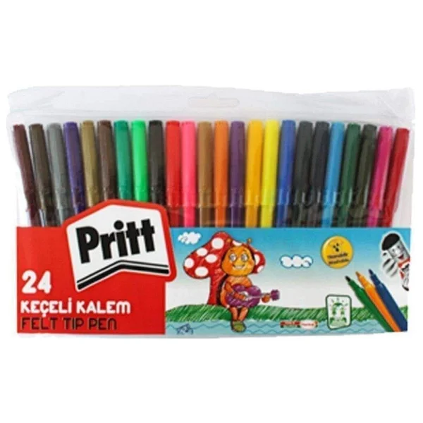 Pritt 24'lü Keçeli Kalem Seti - Görsel 6