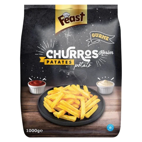 Feast Churros 1 Kg Patates - Görsel 2
