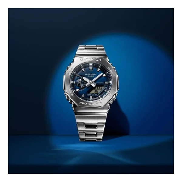 Casio G-Shock Gm-2110d-2bdr Mavi Erkek Kol Saati - Görsel 3