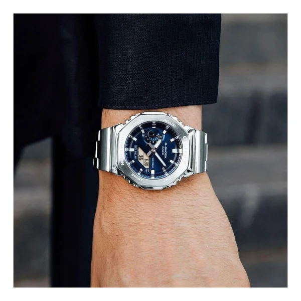 Casio G-Shock Gm-2110d-2bdr Mavi Erkek Kol Saati - Görsel 5
