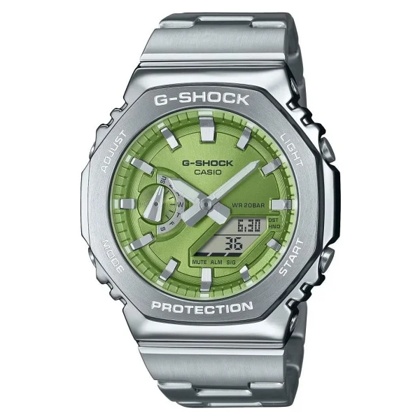 Casio G-Shock Gm-2110d-3adr Yeşil Erkek Kol Saati - Görsel 2