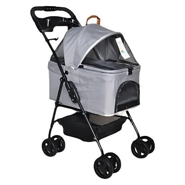 Zampa Verstappen 45x64x96 Cm Gri Kedi Arabası - Görsel 5