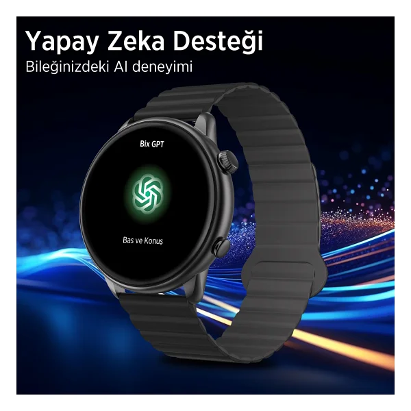Bix SW02AI Gri-Turuncu Akıllı Saat - Görsel 5