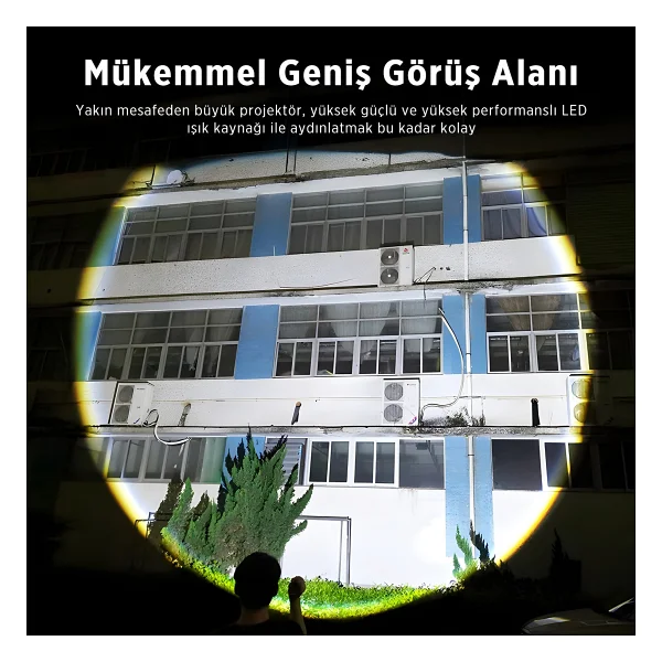 Philips Sfl2203 450 Lümen LED Şarjlı El Feneri - Görsel 5