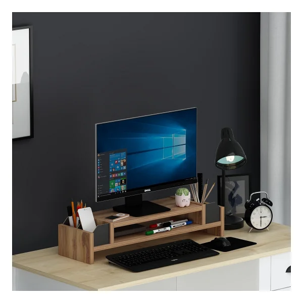 Çınar Monitör Yükseltici - 686x146 - Ceviz - Görsel 4