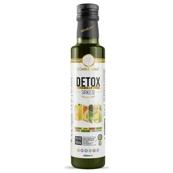 Zühre Ana Detox Gold Sirkesi 250 Ml - Görsel 5
