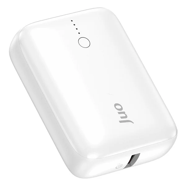 Juo 10000mah 22.5w USB-A + USB-C Powerbank Taşınabilir Hızlı Şarj Cihazı Beyaz - Görsel 6