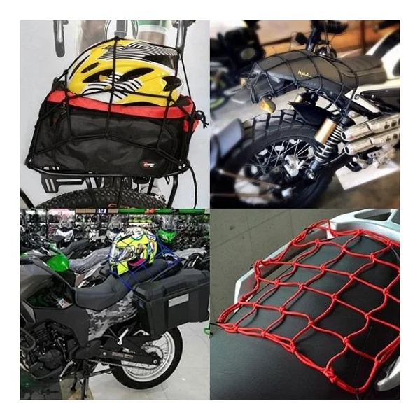 Motosiklet Kask Filesi Siyah - Görsel 2