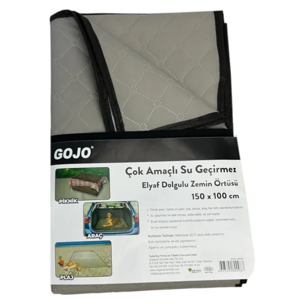 Gojo Çok Amaçlı Su Geçirmez Elyaf Dolgulu Örtü 150x100 Cm - Görsel 2