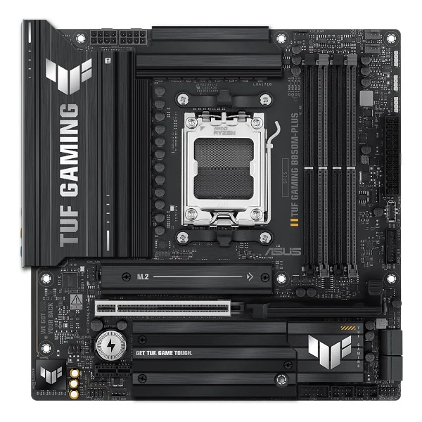 Asus Tuf Gaming B850m-Plus Wıfı7 AMD Am5 DDR5 Micro Atx Anakart - Görsel 4