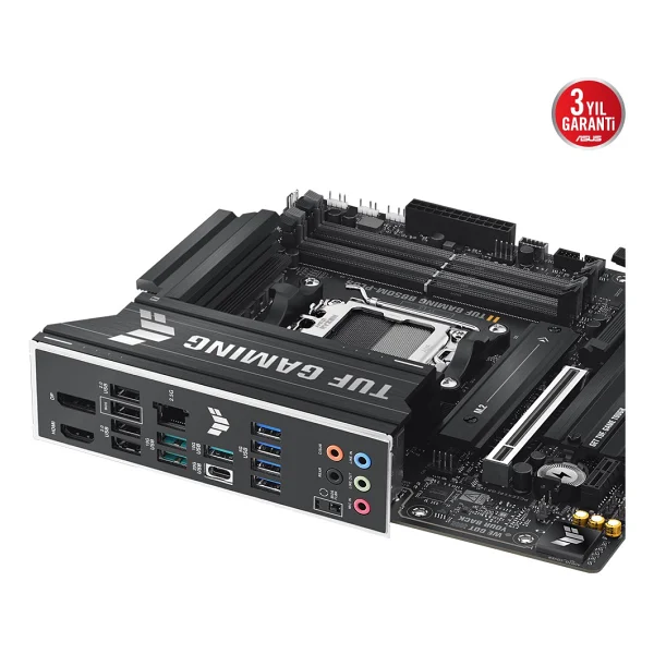Asus Tuf Gaming B850m-Plus Wıfı7 AMD Am5 DDR5 Micro Atx Anakart - Görsel 5