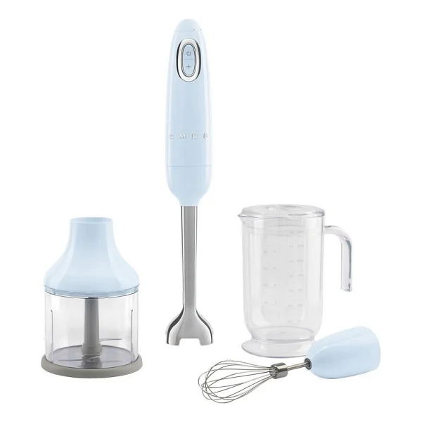 Smeg 50's Style Hbf03pbeu 700 W Mavi El Blender Seti - Görsel 5