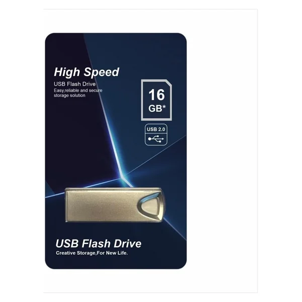 Elba 16gb Metal 2.0 USB Flash Bellek - Görsel 6