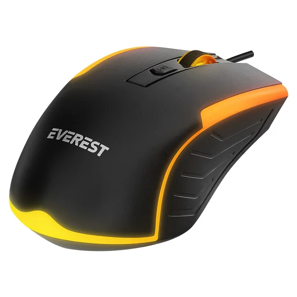Everest Km-198 Luminax Siyah Gökkuşağı Aydınlatmalı Q Gaming Oyuncu Klavye + Mouse Set - Görsel 6