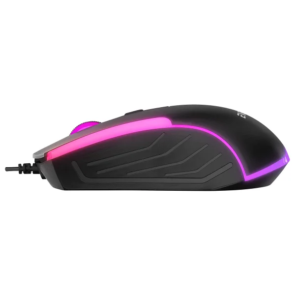 Everest Km-198 Luminax Siyah Gökkuşağı Aydınlatmalı Q Gaming Oyuncu Klavye + Mouse Set - Görsel 9