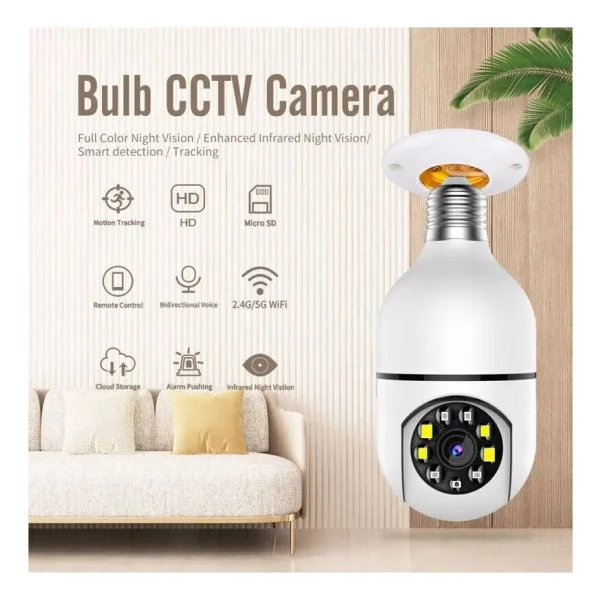 O-Kam 4046 Full HD 2 Mp Gece Görüşlü Ip Wi-Fi Güvenlik Kamerası - Görsel 2