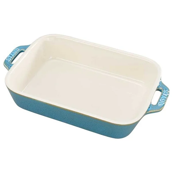Staub 405118680 Turkuaz 20x16 Cm Seramik Fırın Kabı - Görsel 2