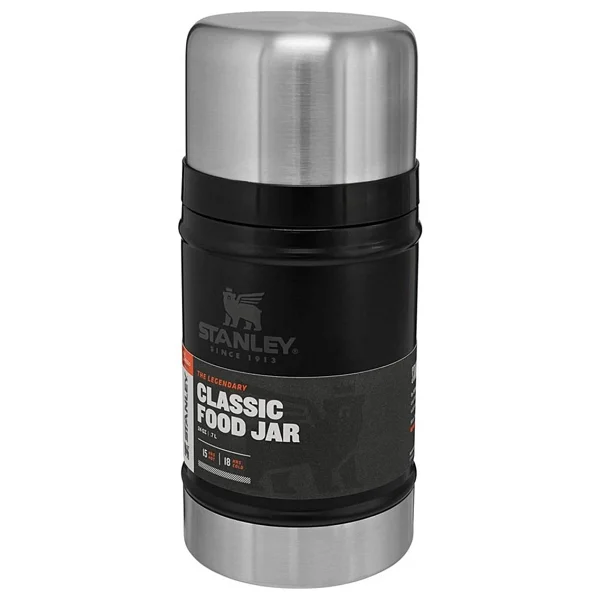 Stanley Klasik Vakumlu Siyah 0.70 Lt Çelik Yemek Termosu - Görsel 8
