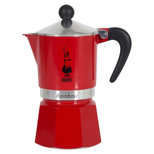 Bialetti Rainbow Sarı 3 Cup Moka Pot - Görsel 5