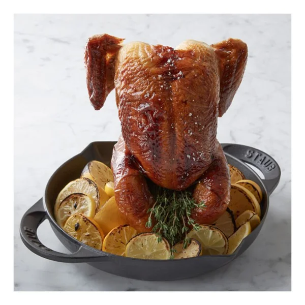 Staub 24 Cm Döküm Tavuk Pişirici - Görsel 3