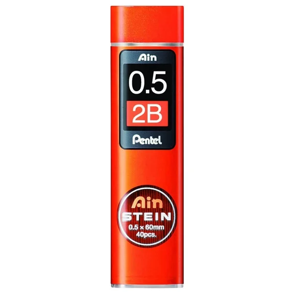 Pentel Ain Stein 0.5 Mm 2b 40'lı Tüp Kalem Ucu - Görsel 4