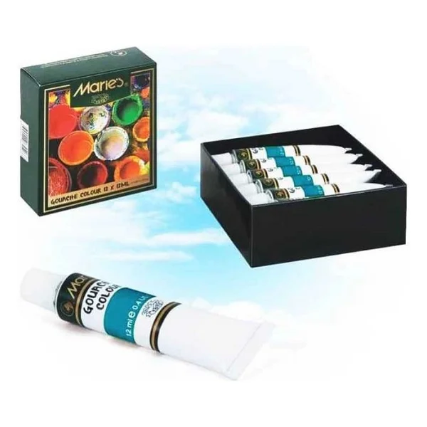 Maries Guaj Boya Tekrenk 12 Ml Cerulean Blue - Görsel 2