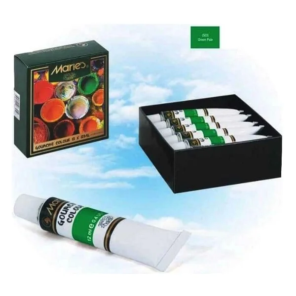 Maries Guaj Boya Tekrenk 12 Ml Açık Yeşil - Görsel 2