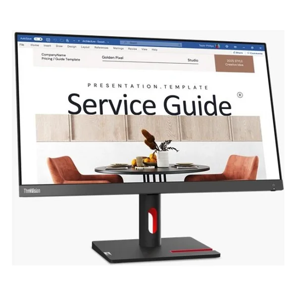 Lenovo Thinkvision S24i-30 63dekat3tk 23.8" 4 Ms Full HD Ips 100 Hz Monitör - Görsel 5